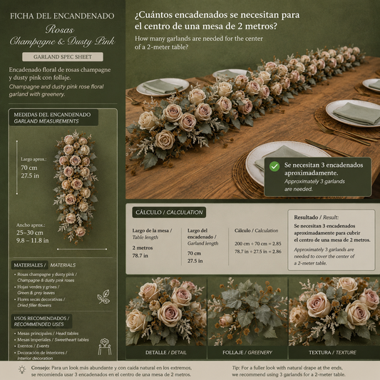 The Parisian Blush Swag: Premium Artificial Rose & Eucalyptus Sign Decoration