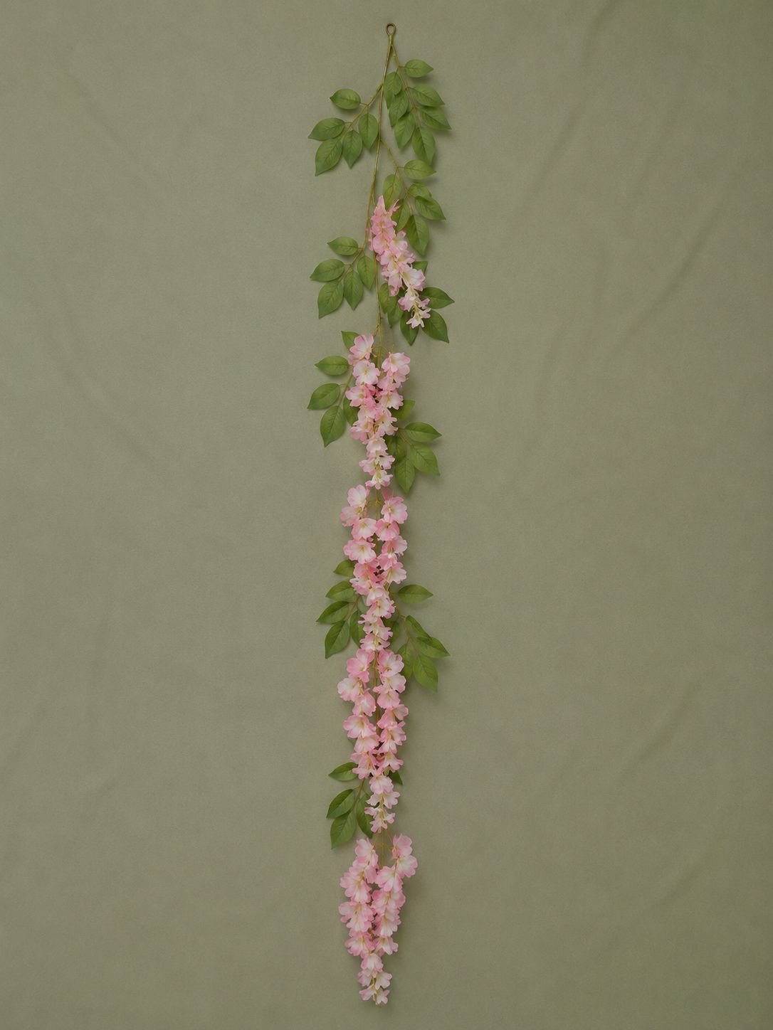 Pink Wisteria Garland – 6.6 ft | Artificial Hanging Floral Vine