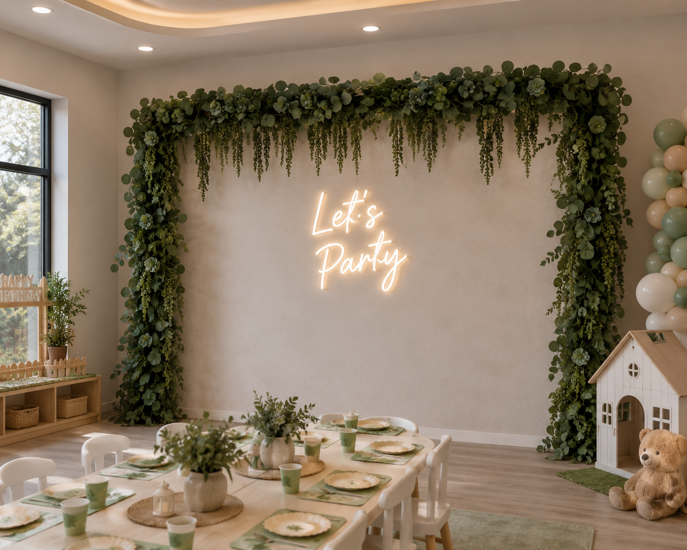 Artificial Eucalyptus Greenery Arrangement for Natural Décor