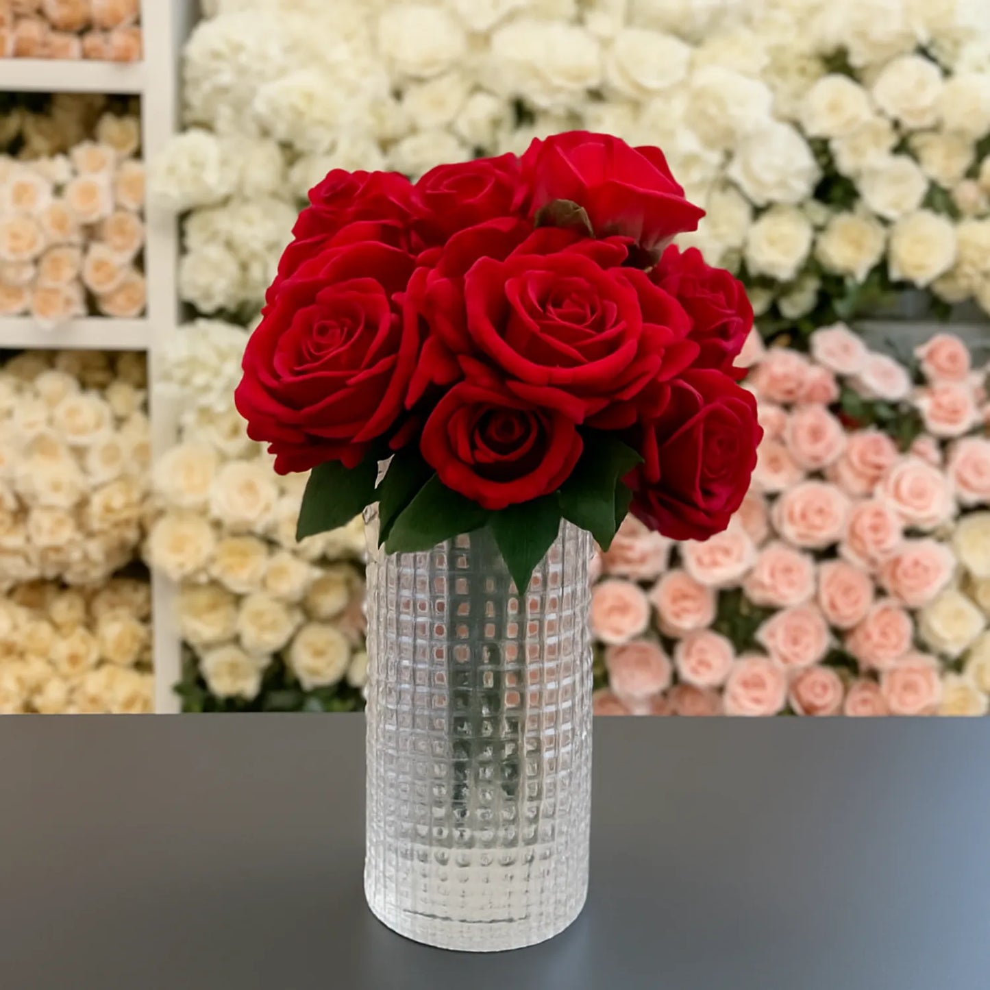 Geometric Glass Vase
