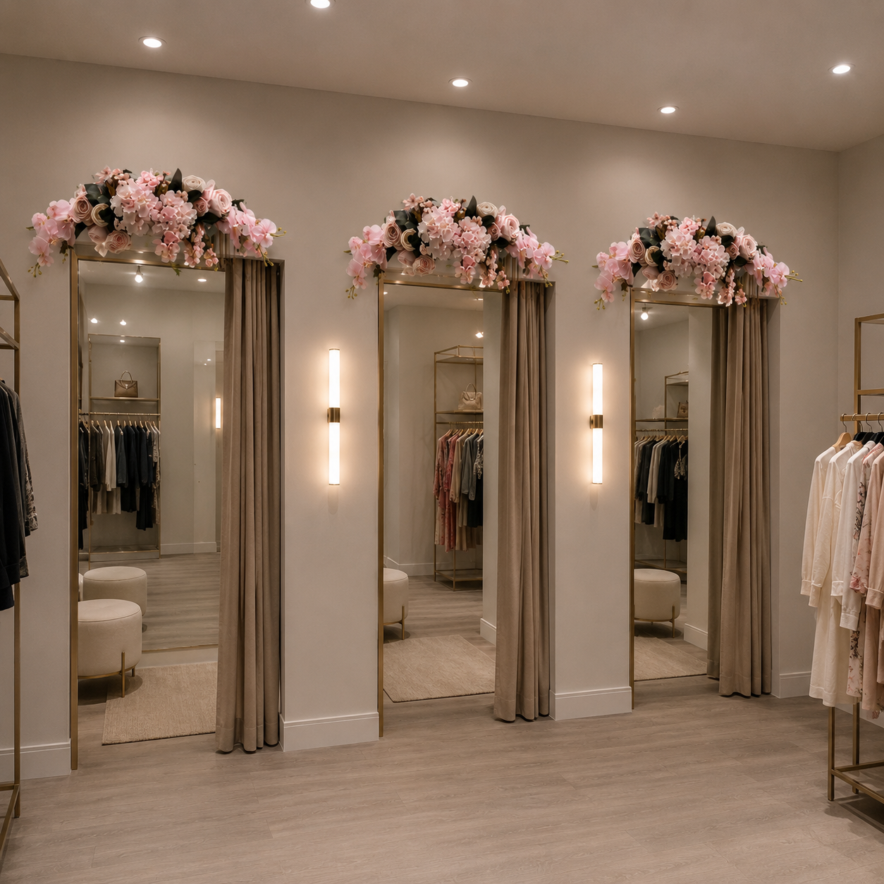 Custom Floral Swag (Pink)