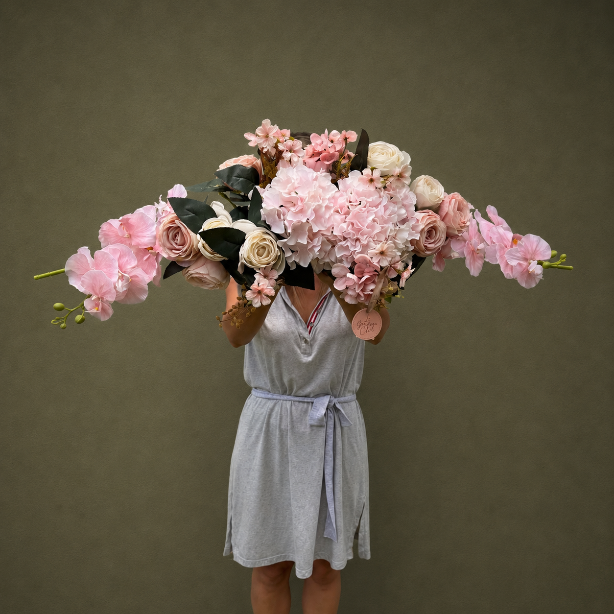 Custom Floral Swag (Pink)