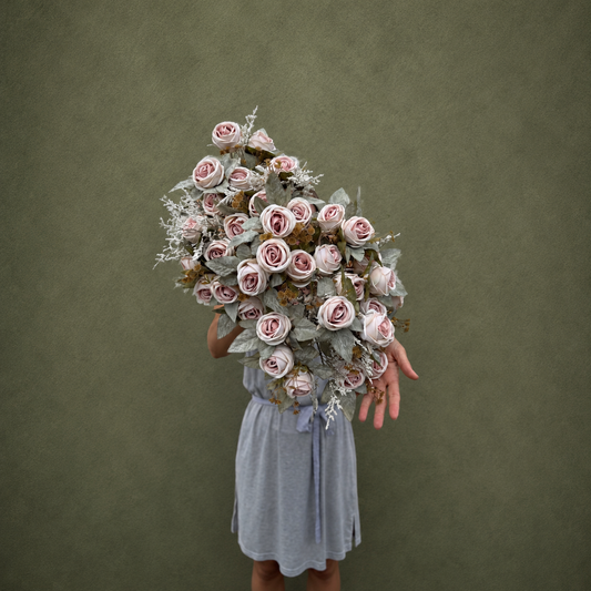 Custom Floral Swag Blush Rose | Wedding & Event Floral Decor