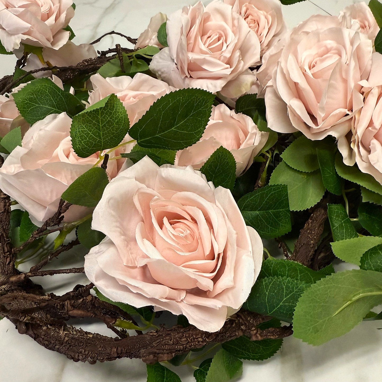 Premium Faux Rose Garland - LGC/TA-TR