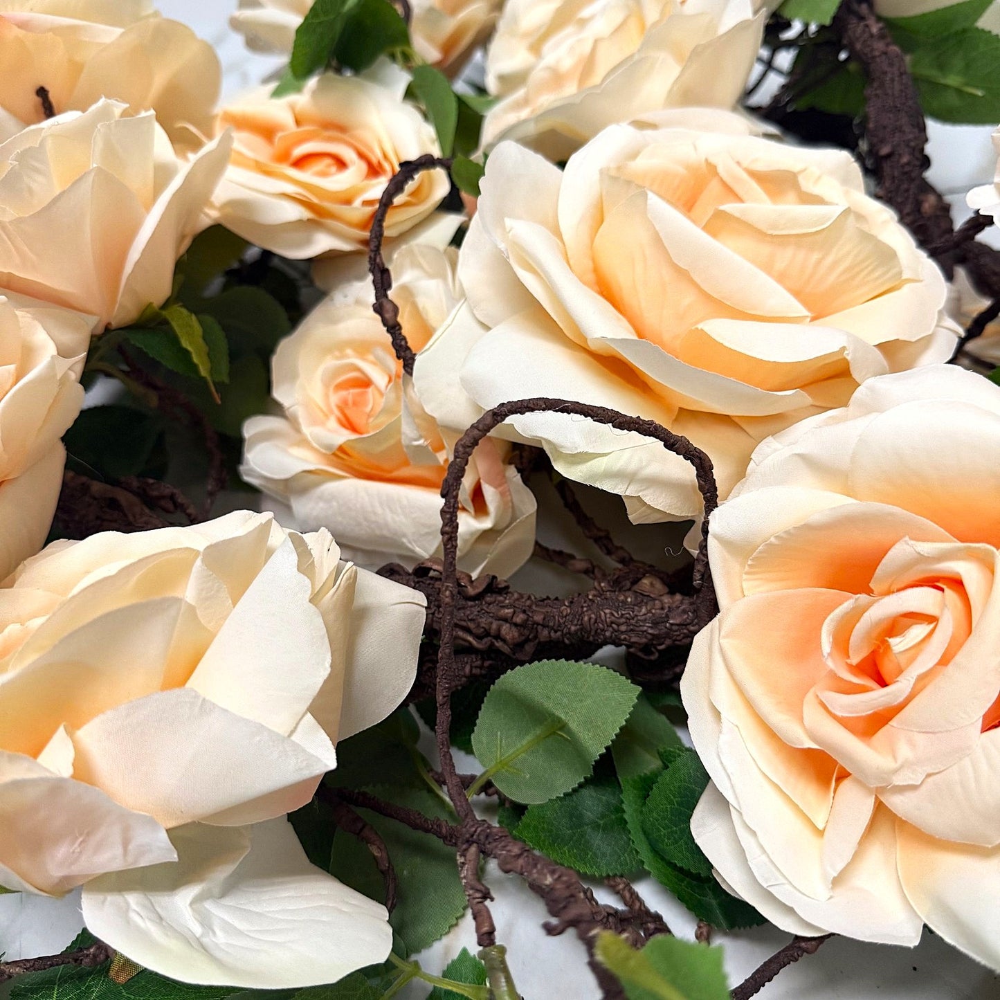 Premium Faux Rose Garland - LGC/TA-TR