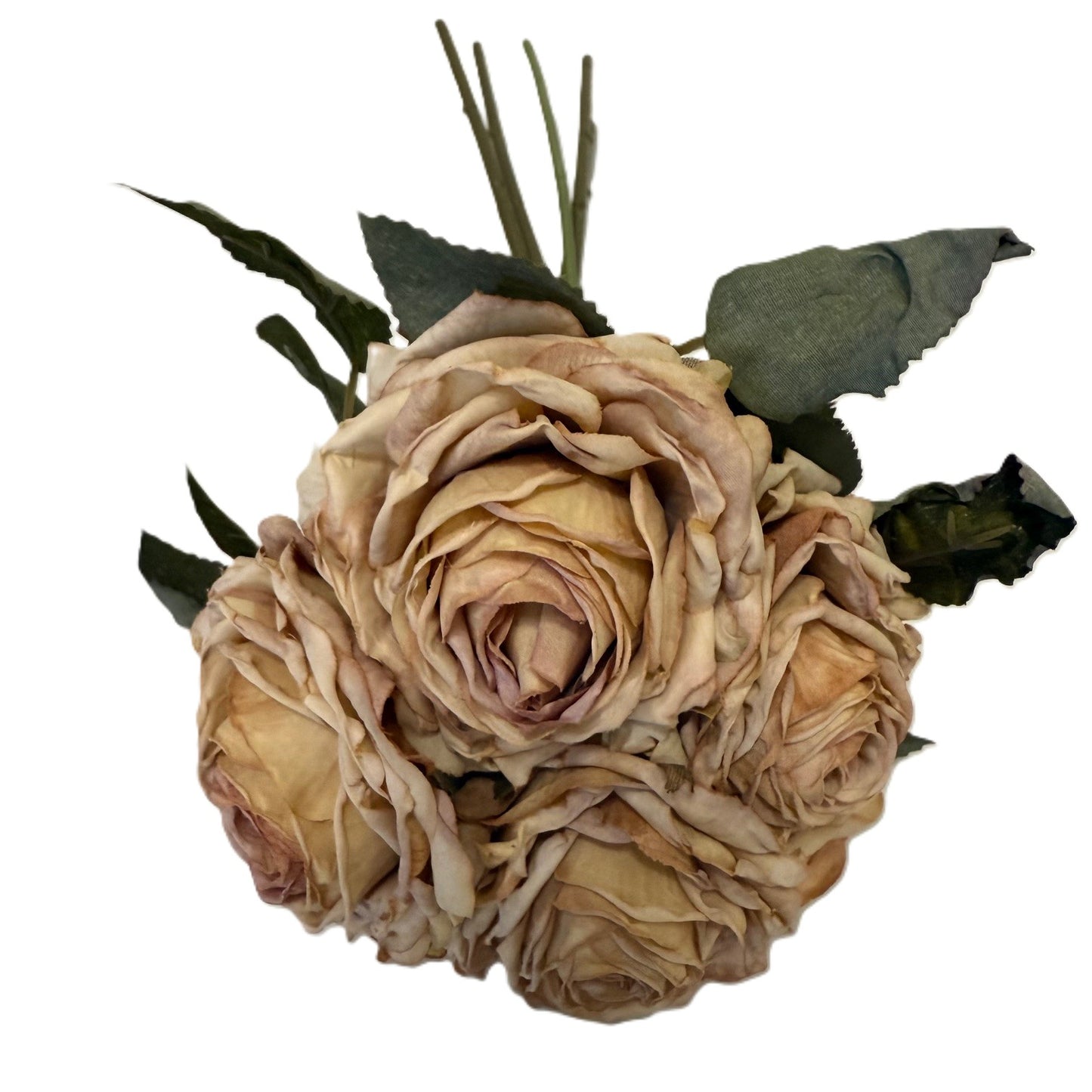 Flowers Bouquet - Light Peach & Vintage Rose - LGC/PA-BR