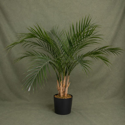 Luxury Potted Artificial Palm Tree – Premium High-Fidelity Indoor Greenery