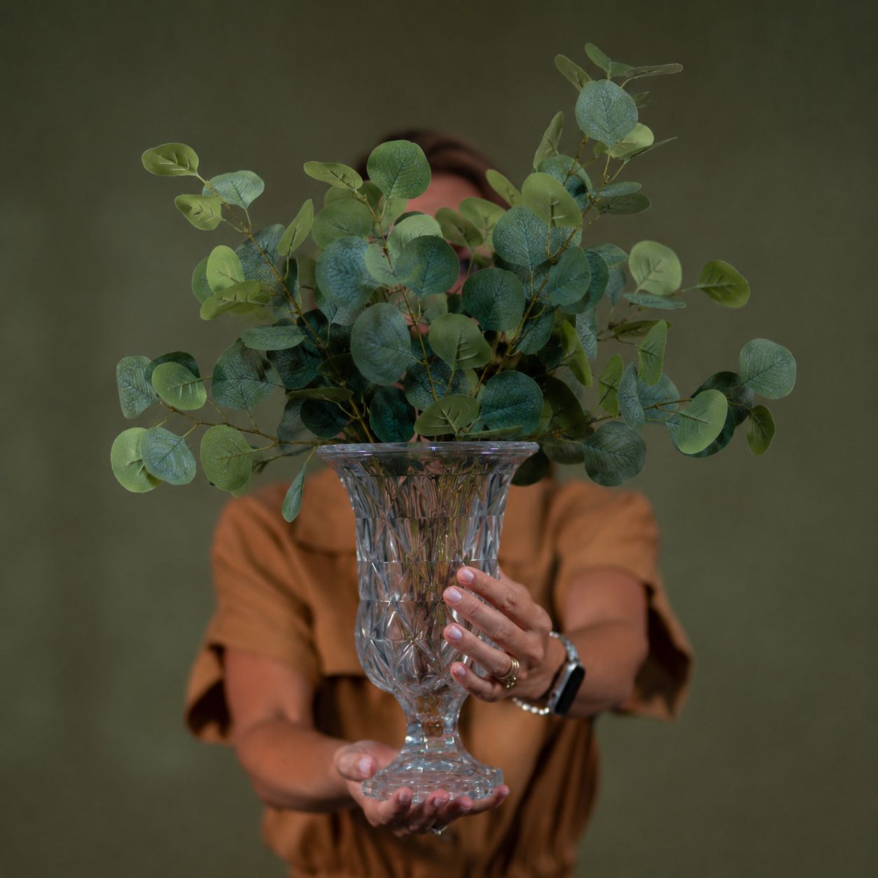 Premium Eucalyptus Foliage Stem – Luxury Artificial Structural Greenery Stick