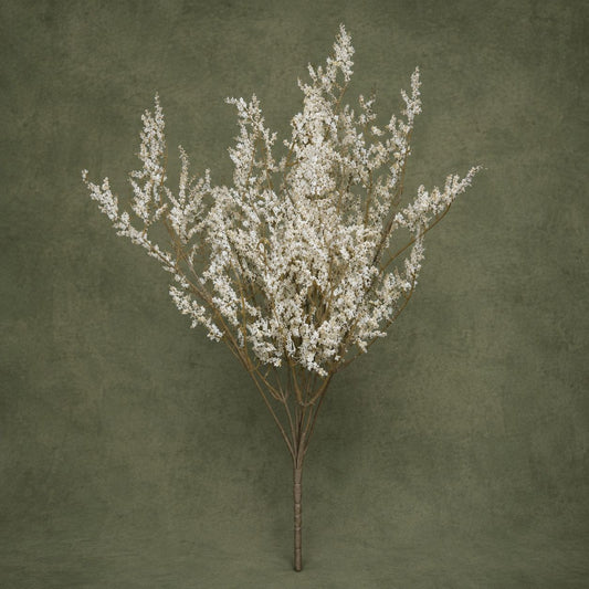Premium White Baby's Breath Spray – High-End Artificial Wedding & Event Filler Flower