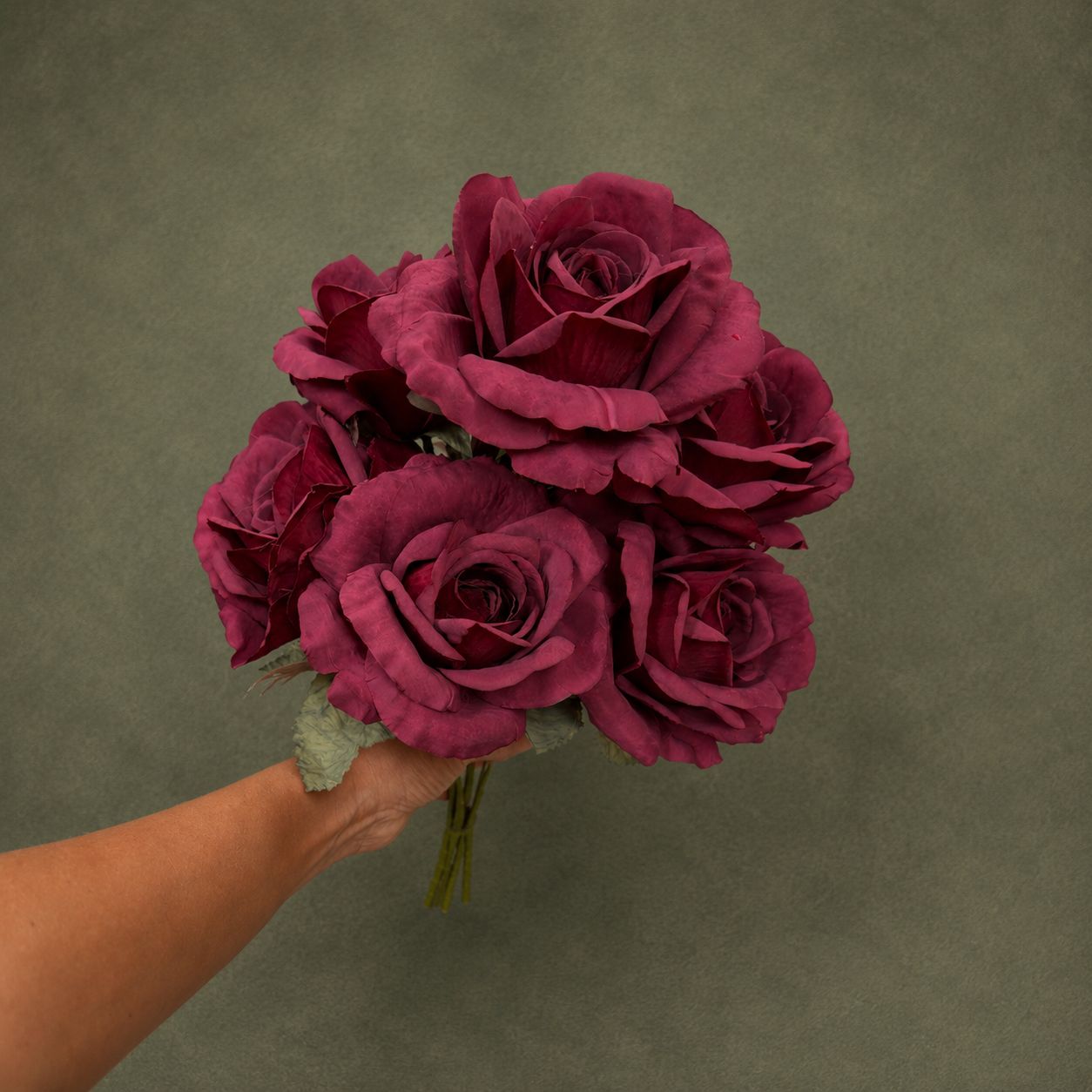 White Rose Bridal Bouquet | Artificial Wedding Flowers Miami