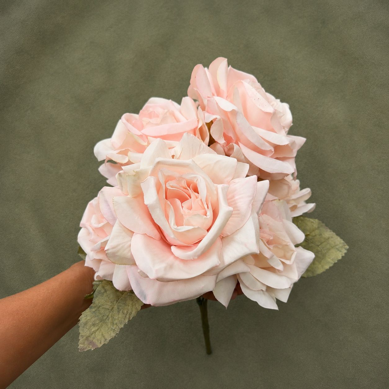 White Rose Bridal Bouquet | Artificial Wedding Flowers Miami