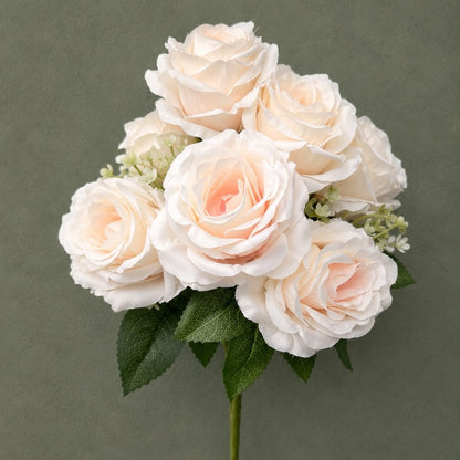 Premium Hand-Tied Floral Bouquet (LGC-TA-RA) – Luxury Pre-Arranged Artificial Centerpiece