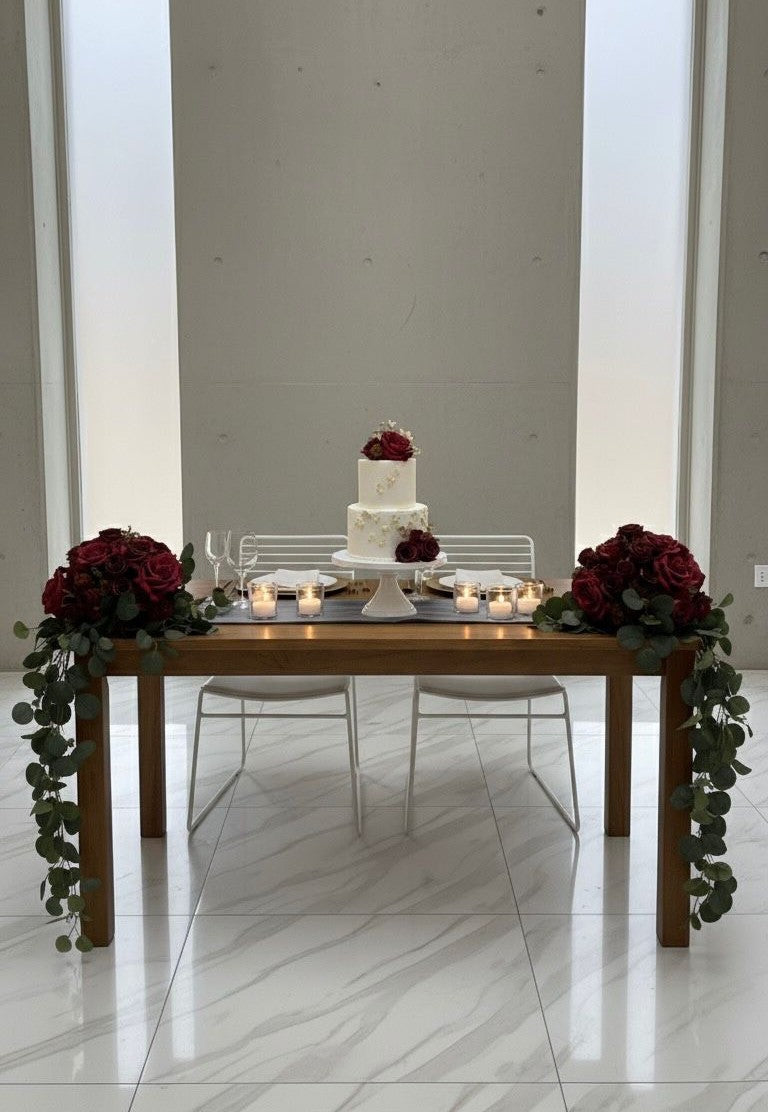 Rose Table Bouquet for Elegant Centerpiece Styling