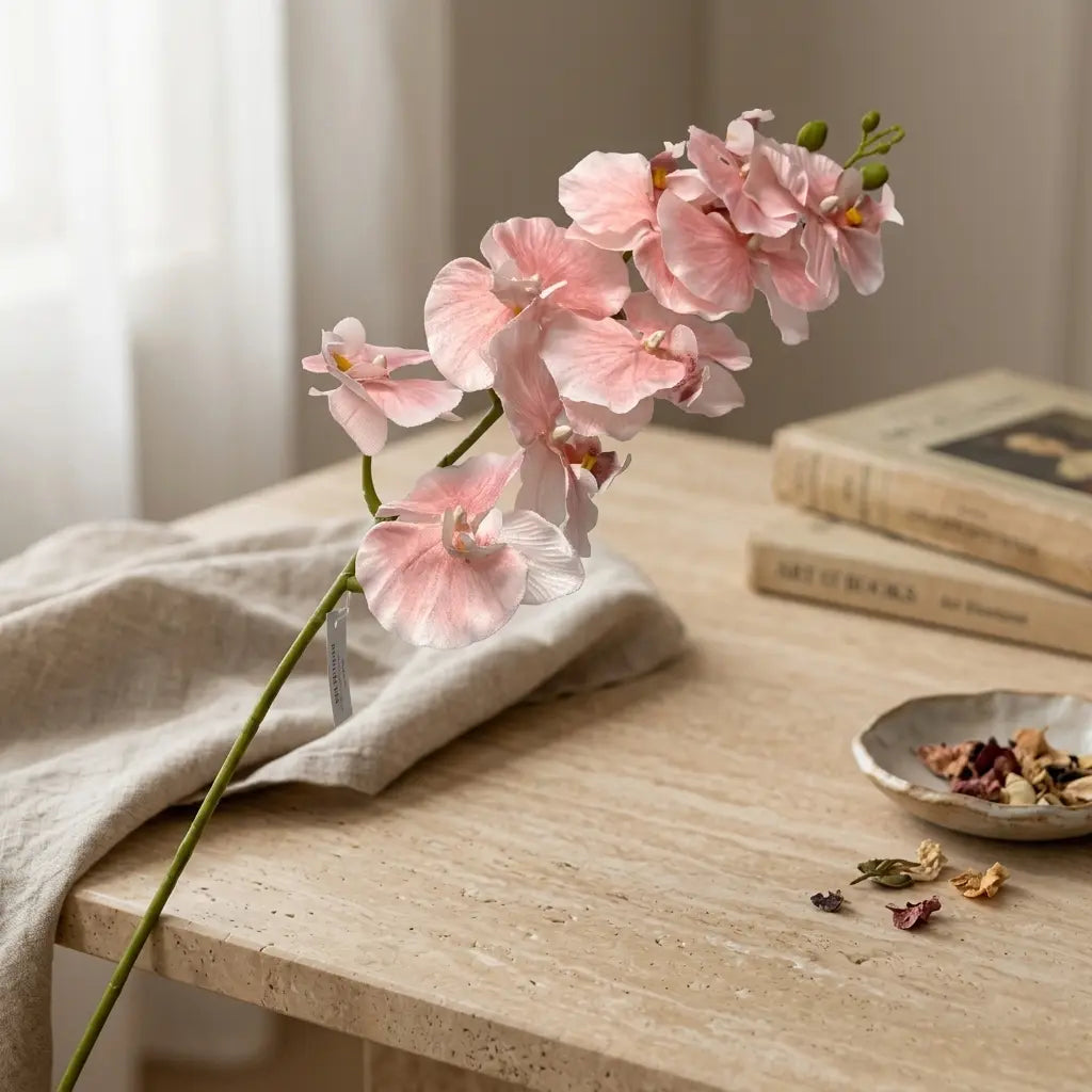 Artificial Pink Butterfly Orchid Stem - LGC/TA-VO