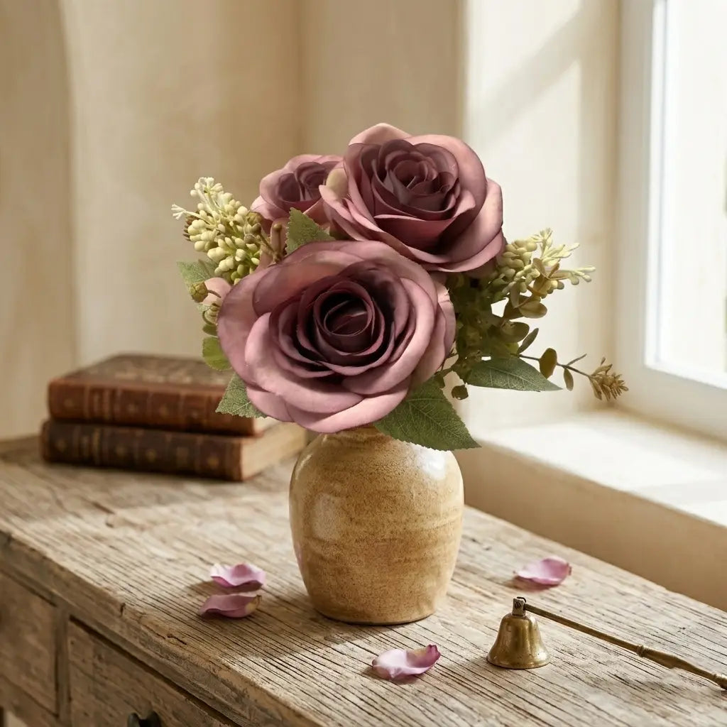Artificial Peony Bouquet
