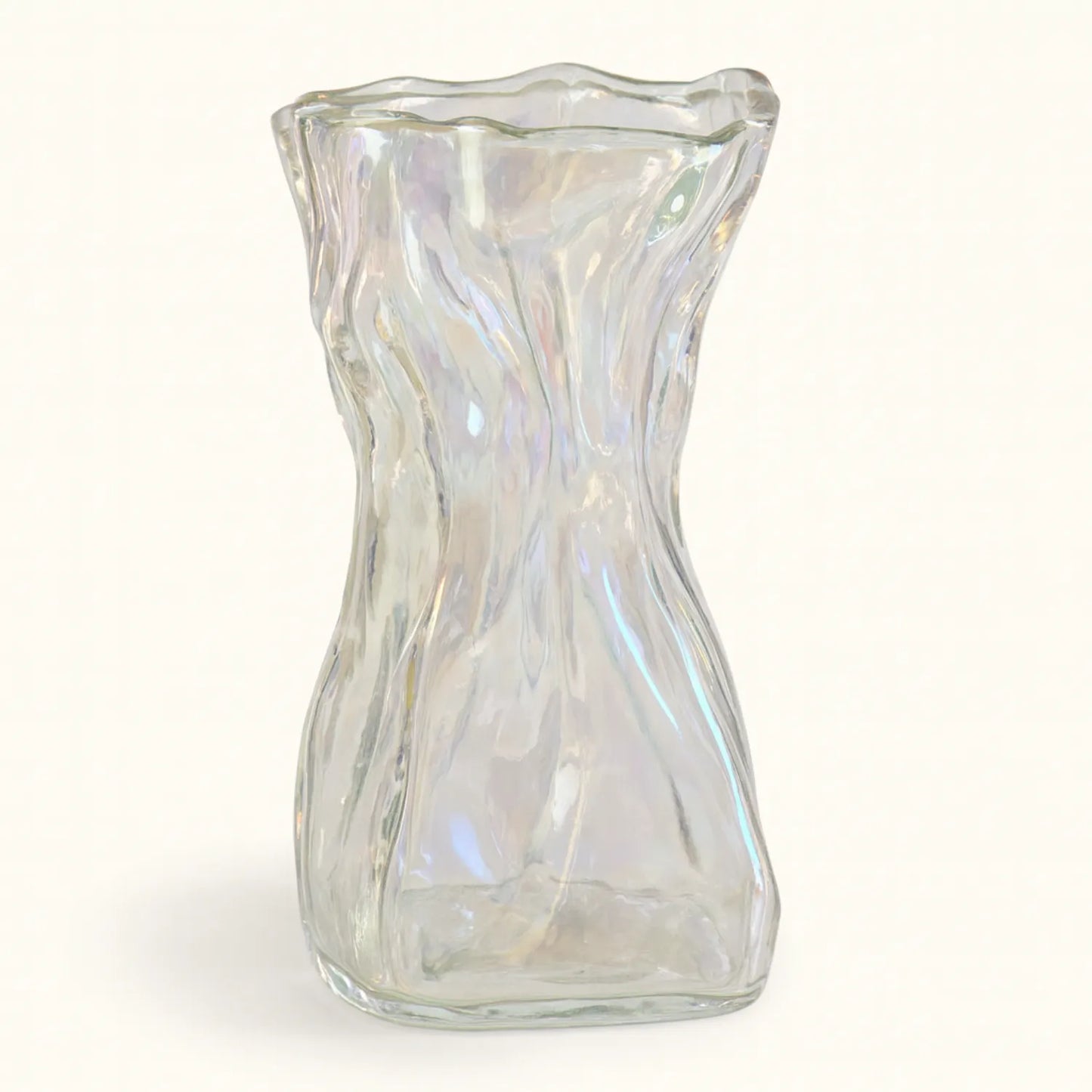Iridescent Glass Vase