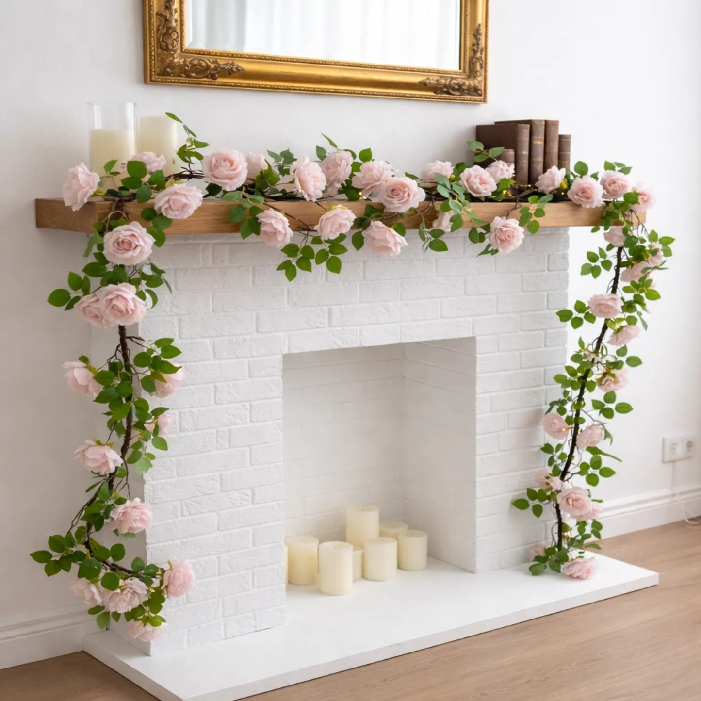 Premium Faux Rose Garland - LGC/TA-TR