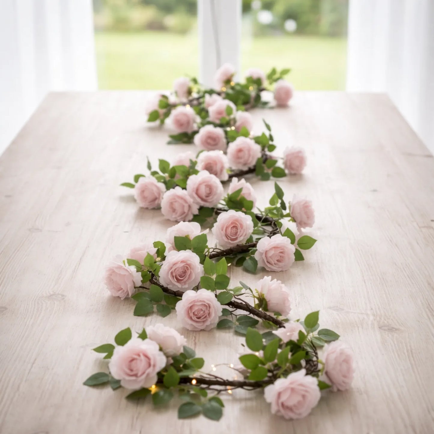 Premium Faux Rose Garland - LGC/TA-TR