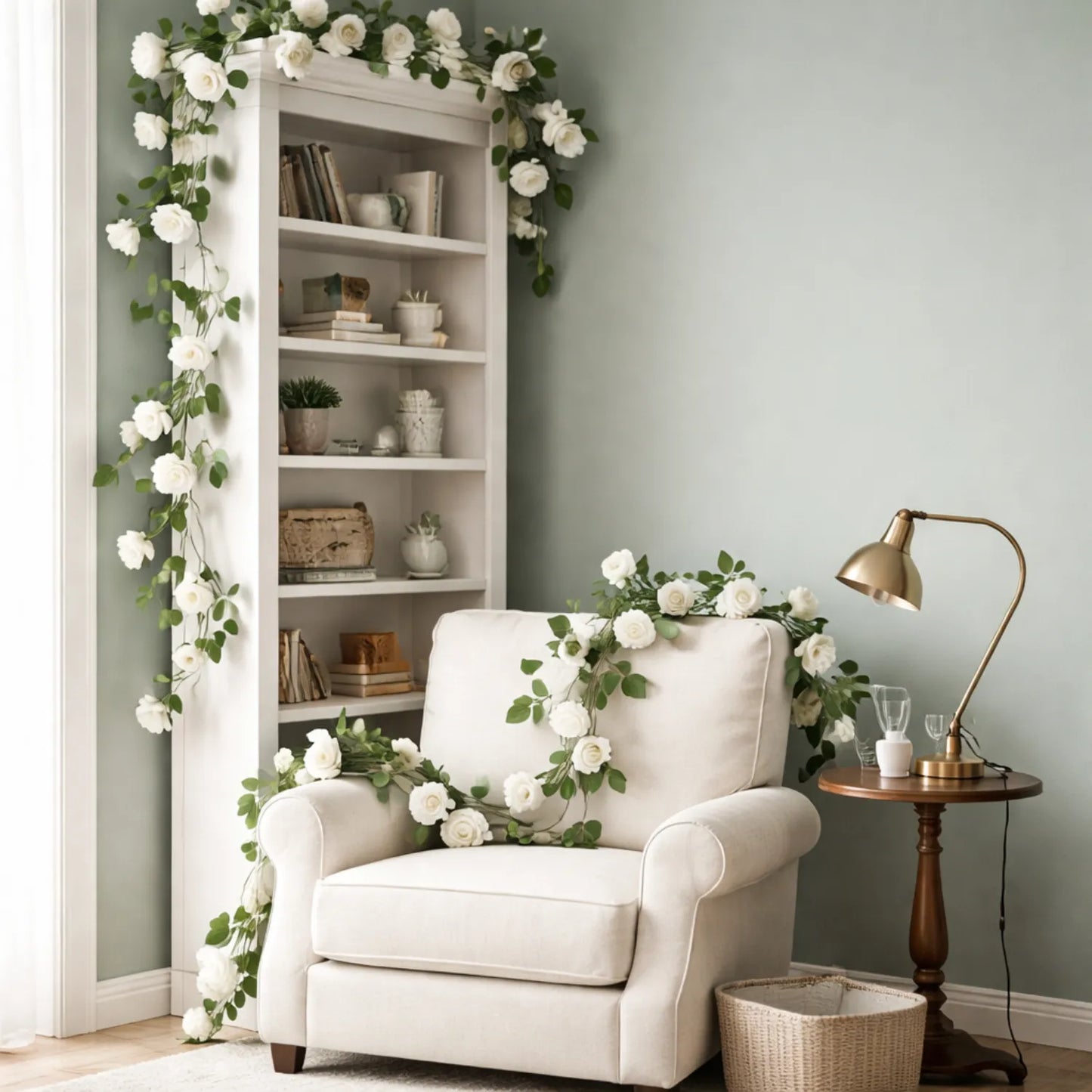 Premium Faux Rose Garland - LGC/TA-TR